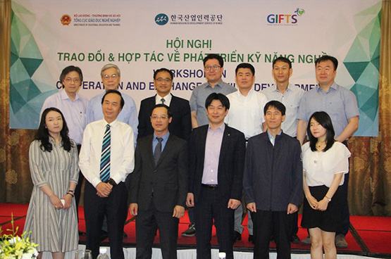 Hợp tác phát triển kỹ năng nghề với Hàn Quốc