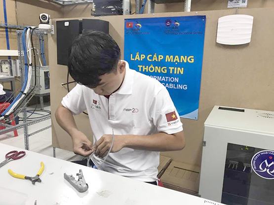 Gấp rút huấn luyện thí sinh thi tay nghề thế giới tại Nga