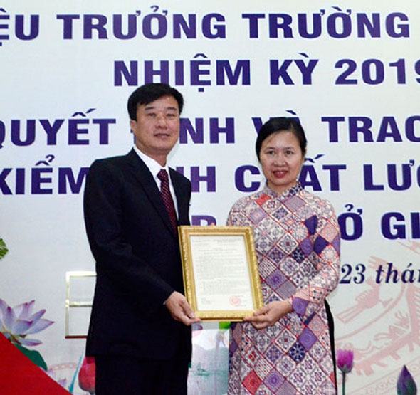 Trường ĐH Đà Lạt có Hiệu trưởng mới