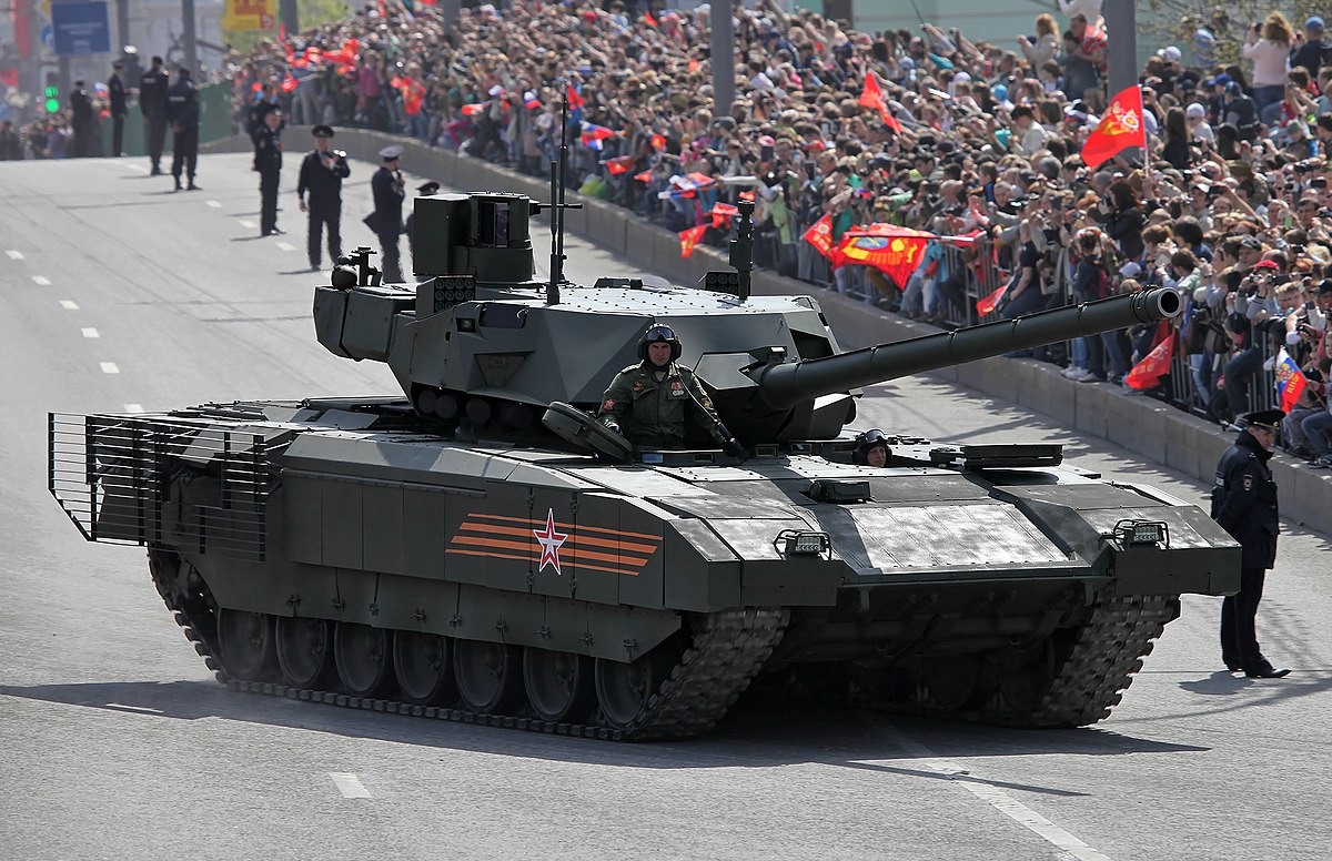 Nga đưa siêu tăng T-14 Armata hiện đại nhất vào Ukraina