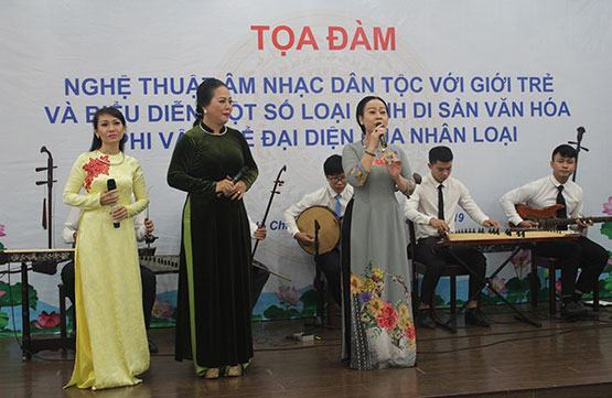 Lan tỏa tình yêu nghệ thuật dân tộc đến giới trẻ