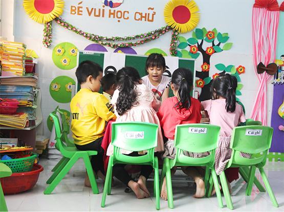 Dạy tiếng Việt cho trẻ dân tộc thiểu số