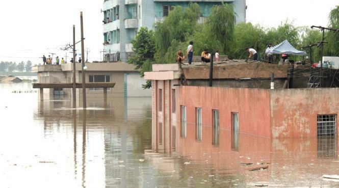 ​133 người chết, 395 người mất tích do lũ ở Triều Tiên  