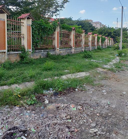 Bãi rác tự phát “bao vây” trường học đã được dọn sạch sẽ