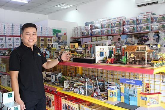 “Phục dựng” lại Sài Gòn xưa bằng mô hình