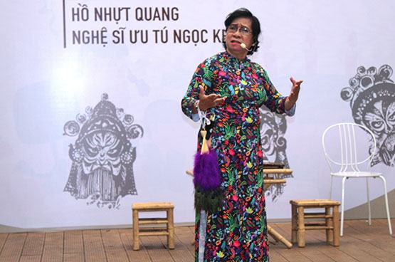 Hơn nửa thế kỷ trung thành với nghề hát bội