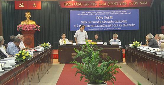 Cải lương cần được bảo tồn phát triển hơn nữa