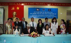 150.000 USD sửa chữa, nâng cấp hai trường tiểu học