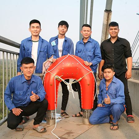 Huy chương vàng cho phao cứu sinh đa năng