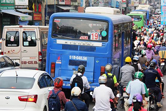 Từ 1-5: Vé xe buýt tại TP.HCM bắt đầu tăng giá