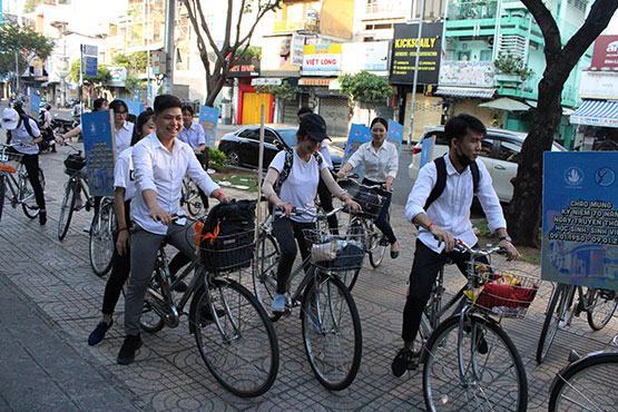 Du khảo xe đạp thành phố tôi yêu