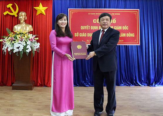 Lâm Đồng có Giám đốc Sở GD-ĐT mới