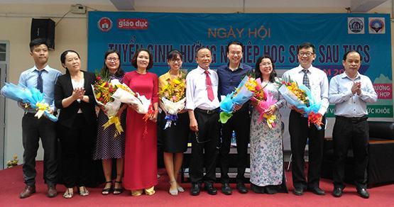 Ngày hội “Tuyển sinh, hướng nghiệp học sinh sau THCS” đến với học sinh quận 12