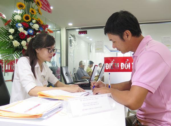 170.000 giấy phép lái xe được trả tận nhà người dân