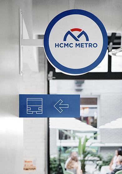 Sinh viên thiết kế logo thương hiệu METRO