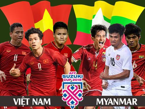 18h30 ngày 20/11, sân Thuwunna (Yangon), bảng A AFF Cup, Myanmar – Việt Nam: Đòn quyết định