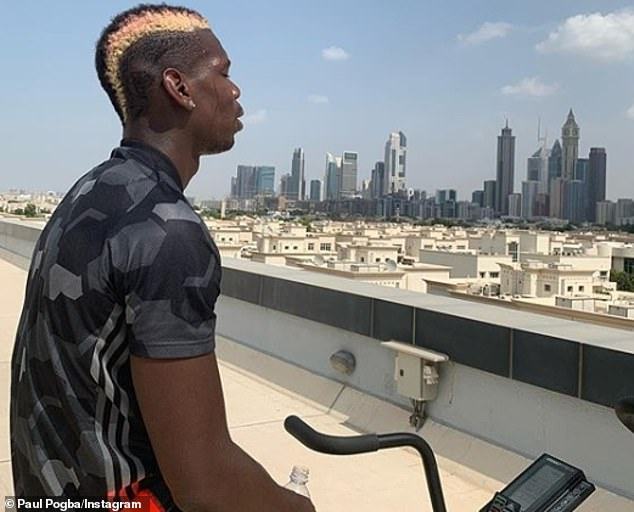 Image result for pogba sang dubai