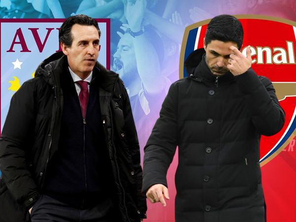 19h30 ngày 18/2, sân Villa Park, vòng 24 Premier League, Aston Villa – Arsenal: Hiệu ứng domino