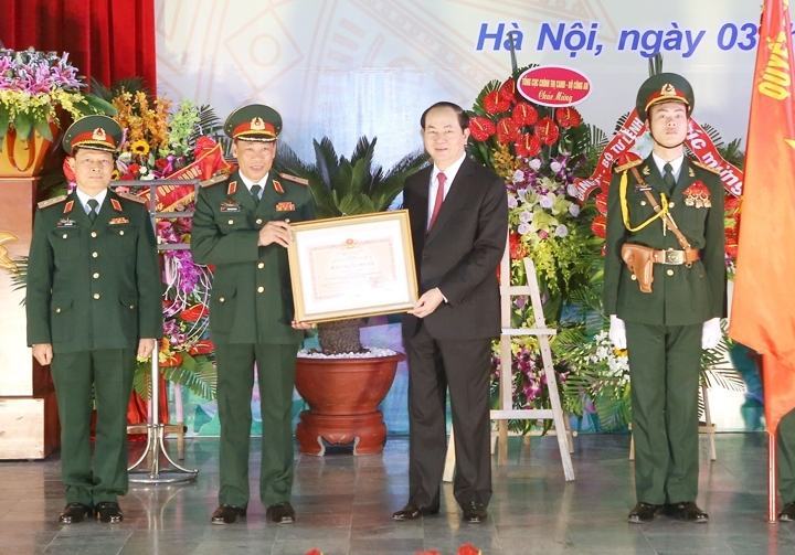 Chủ tịch nước Trần Đại Quang: Học viện Quốc phòng cần tiếp tục đổi mới