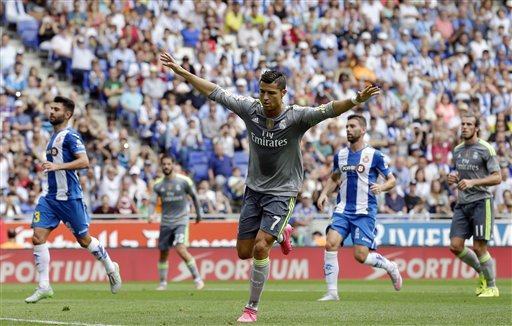 Ronaldo đang thi đấu chói sáng trong màu áo Real Madrid