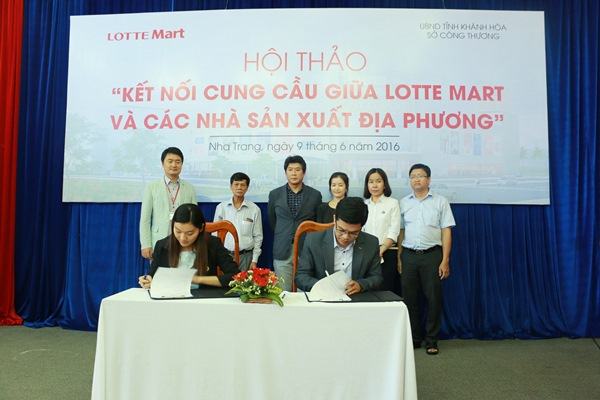 LOTTE Mart kết nối thành công với hơn 100 nhà cung cấp tỉnh Khánh Hòa