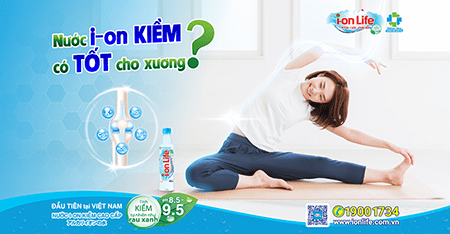 Nước i-on kiềm có tốt cho xương?