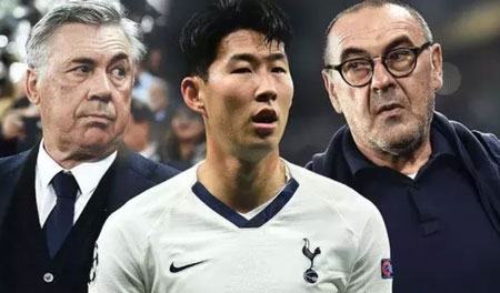 Juventus đua giành Son Heung Min