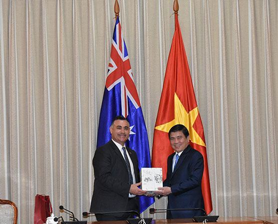 TP.HCM hoan nghênh các doanh nghiệp Australia