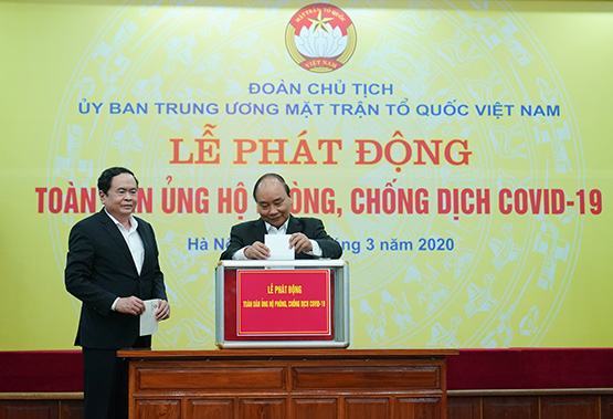 Kêu gọi mọi người ủng hộ phòng, chống dịch Covid-19