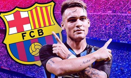 Barca tiến gần ký Lautaro Martinez