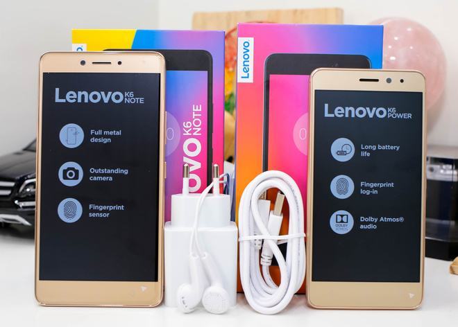 Bộ đôi smartphone pin khủng của Lenovo mới xuất hiện tại Việt Nam