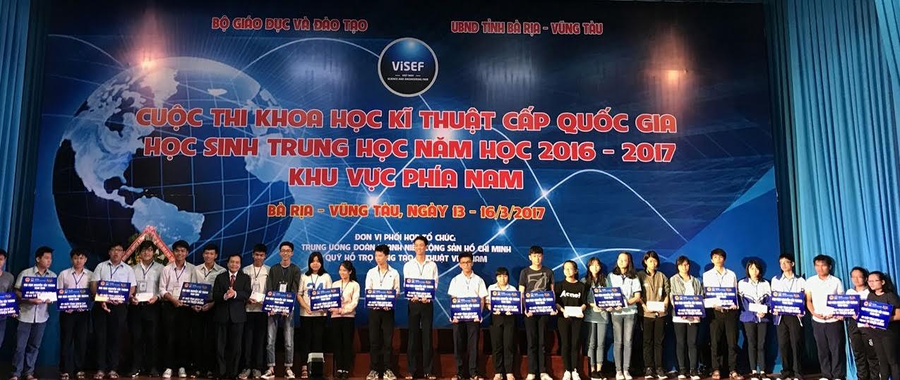 TP.HCM: 100% dự án đạt giải cuộc thi Khoa học kỹ thuật