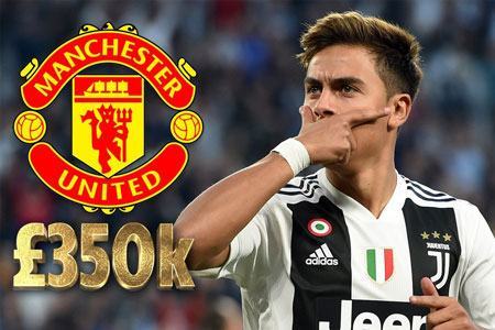 MU bối rối vì Dybala đòi lương “khủng” hơn Pogba