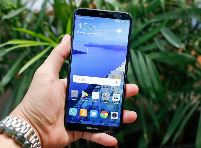 Smartphone màn hình tràn viền của Huawei xuất hiện