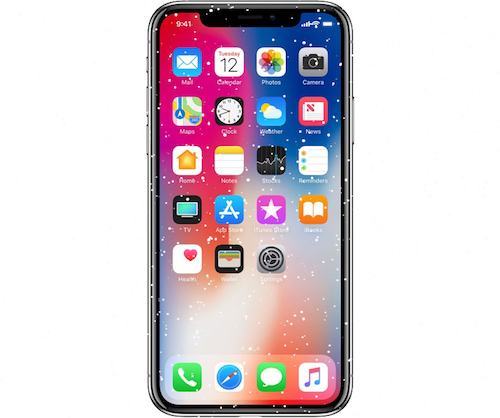 iPhone X bị đóng băng khi trời lạnh