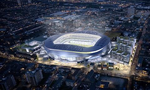 Sân mới của Tottenham tiếp tục lùi thời hạn mở cửa đến năm 2019