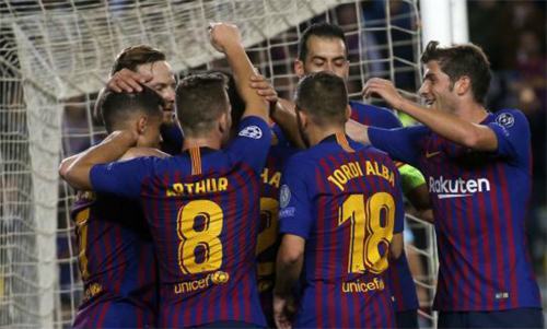 Barca đá bảy trận trong tháng 9