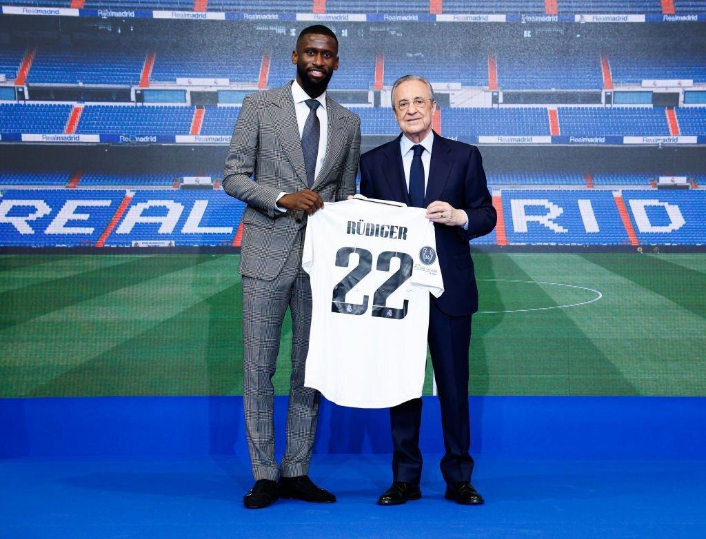 Rudiger chính thức ra mắt Real Madrid