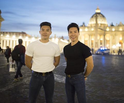 2 giờ sáng ngày 16.11, Quốc Cơ-Quốc Nghiệp chồng đầu xác lập kỷ lục Guinness mới - ảnh 7