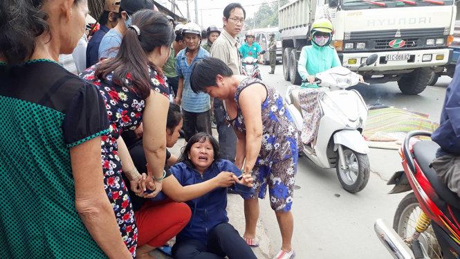 Một học sinh lớp 8 tử vong vì xe ben