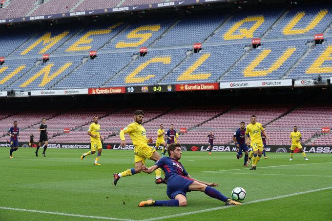 Barca phải đá trên sân Nou Camp không khán giả