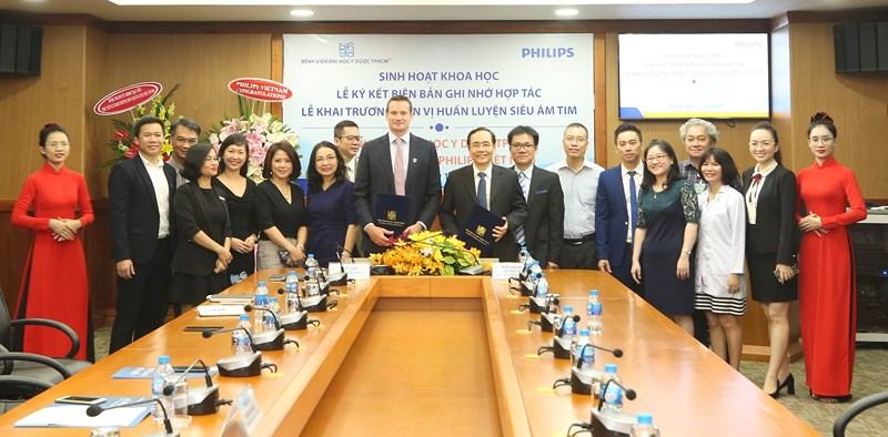 Ra mắt trung tâm đào tạo siêu âm tim