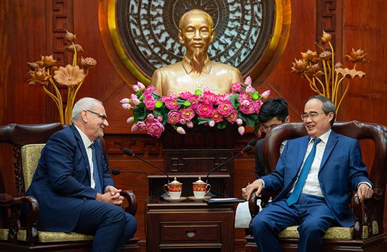 Bí thư Thành ủy TP.HCM tiếp Tổng Giám đốc điều hành IFC