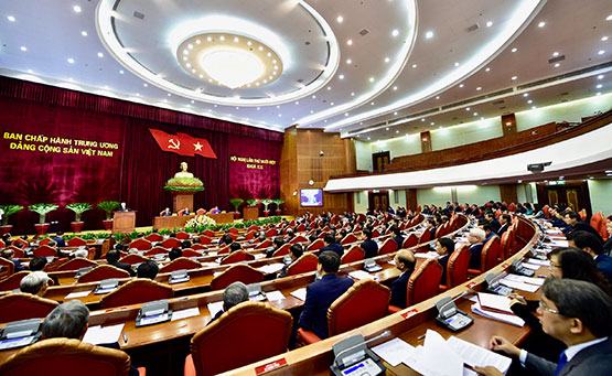 Hội nghị lần thứ 11: Thảo luận, cho ý kiến về các dự thảo văn kiện