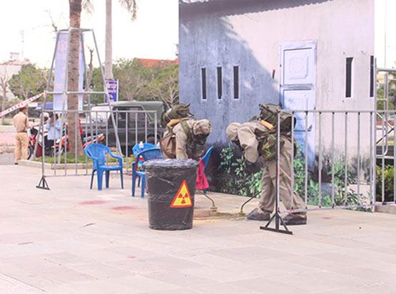 Diễn tập ứng phó sự cố bức xạ hạt nhân