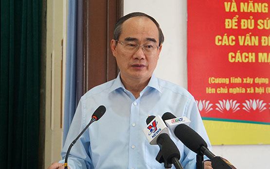 Bí thư Thành ủy TP.HCM Nguyễn Thiện Nhân: Tham nhũng là vấn đề toàn cầu