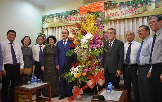 TP.HCM: Lãnh đạo TP thăm Tổng Liên hội Hội thánh Tin lành Việt Nam