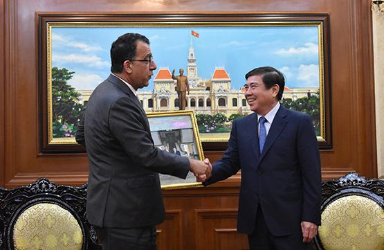 TP.HCM: Chủ tịch TP tiếp xã giao Đại sứ đặc mệnh toàn quyền Chi-lê