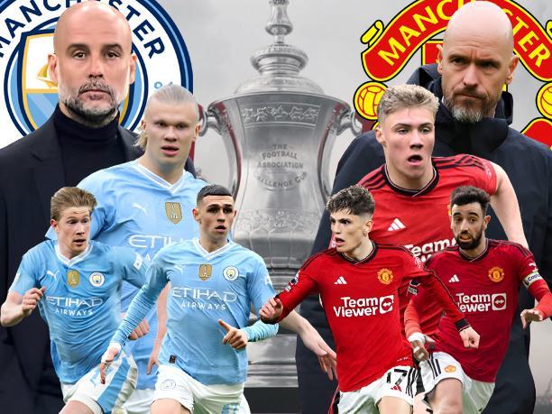 21h00 ngày 25/5, sân Wembley, chung kết FA Cup, Man City – Man Utd: Cái bóng ở Manchester