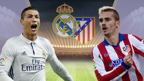 21h15 ngày 8/4, Real Madrid vs Atletico Madrid: Níu chân Kền kền